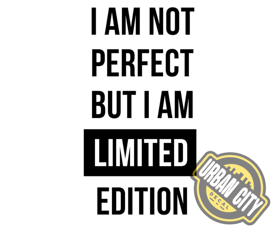 I Am Not Perfect