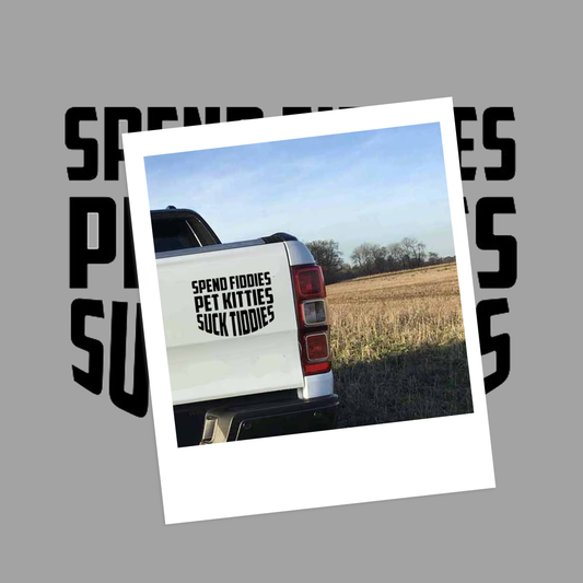 Spend Fiddies Pet Kitties Suck Tiddies