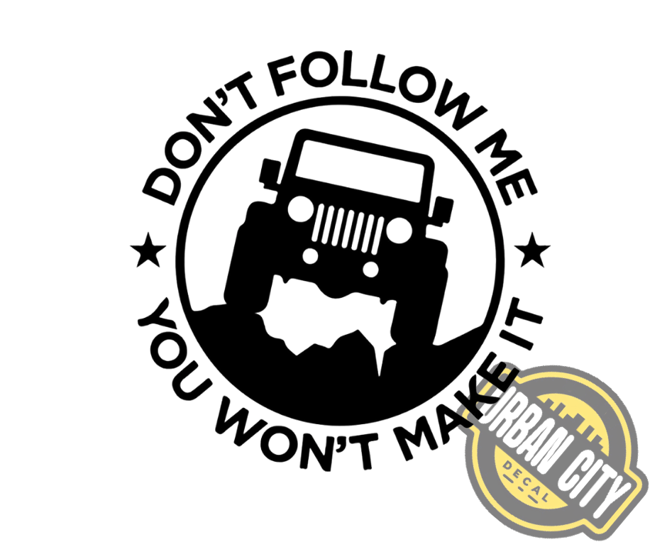 Don't Follow You Won't Make It