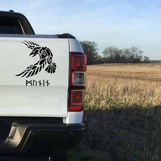 Viking Raven - Muninn - ᛗᚢᚾᛁᚾ