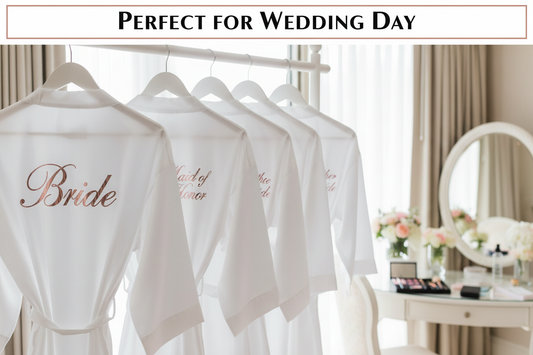 Wedding Party Robes Showcase