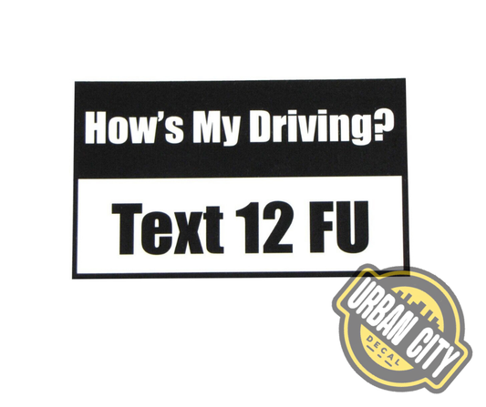 How's My Driving ?