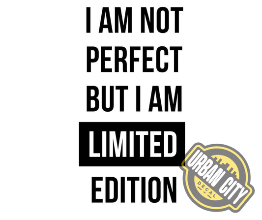 I Am Not Perfect
