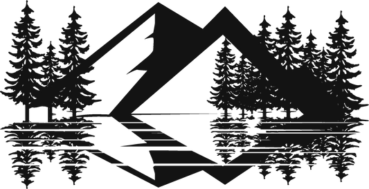 Forest Mountains Scene