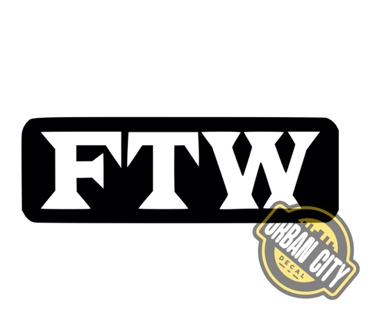 FTW Biker Patch