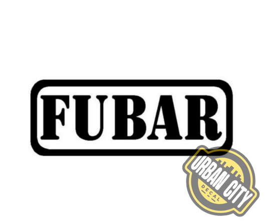 Fubar Biker Patch
