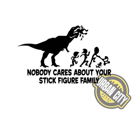 Nobody Cares About Your Stick Figure Family