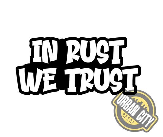 In Rust We Trust