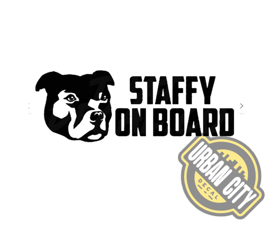 Staffy On Board