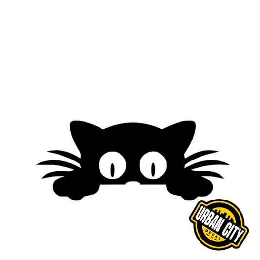Peeking Cat