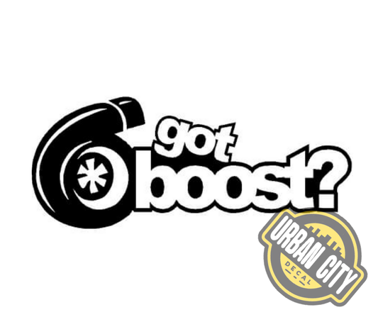 Got boost ?