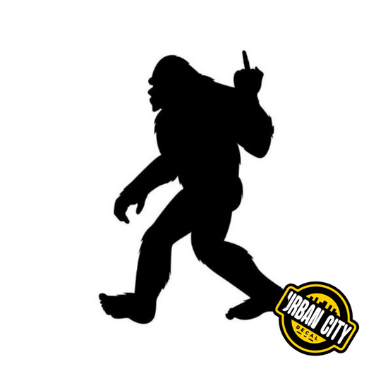 Big Foot Middle Finger
