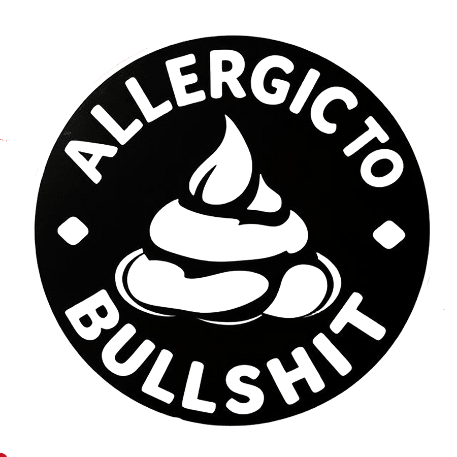 Allergic to Bullshit Funny Offensive Decal
