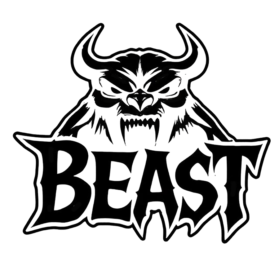 Horned Beast Monster Decal