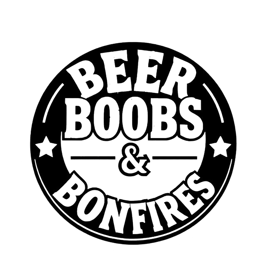 Beer, Boobs & Bonfires Circular Decal