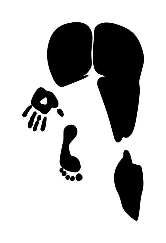 Female Butt Print