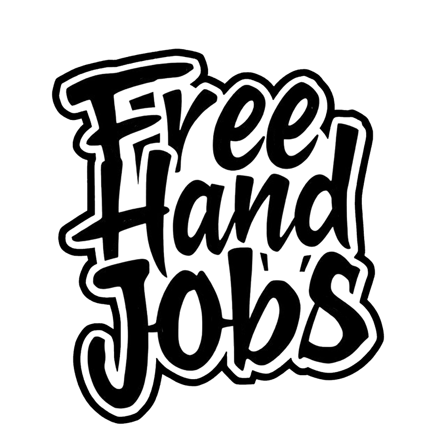 Free Hand Jobs Funny Decal
