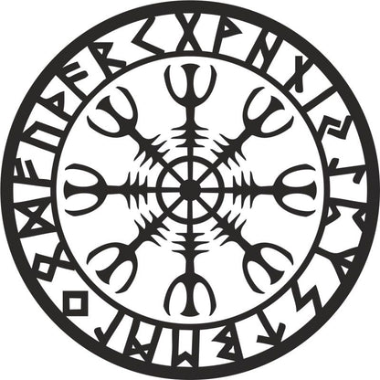 Helm of Awe, Aegishjalmur, Runic Amulet