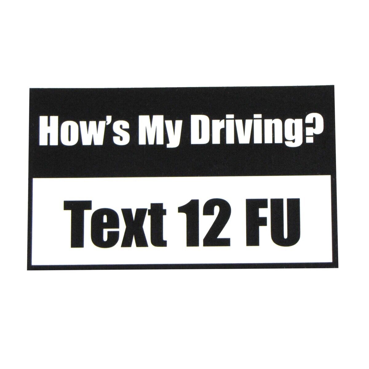 How's My Driving ?