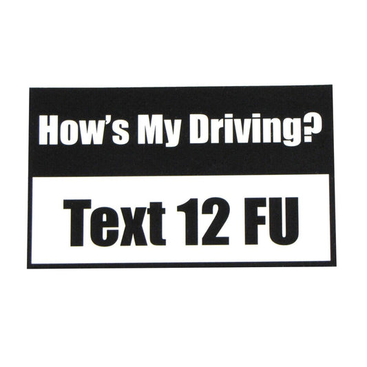 How's My Driving ?