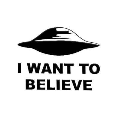 I Want To Believe