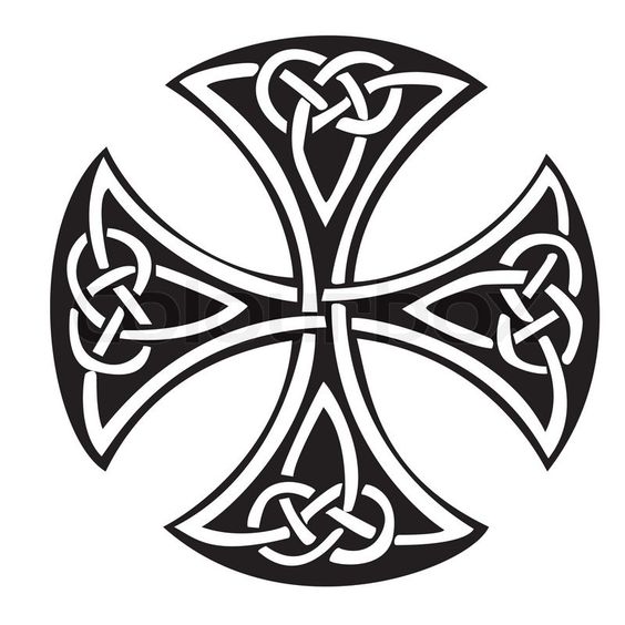Knotted Celtic Cross
