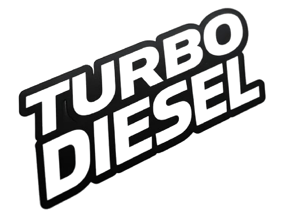 Turbo Diesel Decal