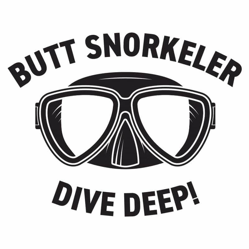 Butt Snorkeler - Dive Deep !