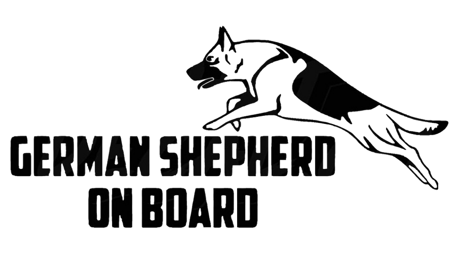 German Shephard On Board
