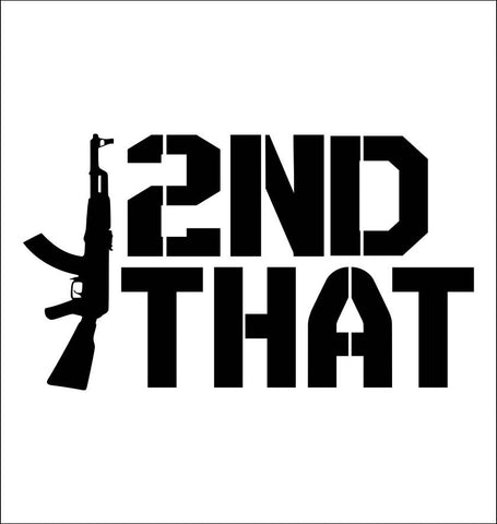 I 2nd That