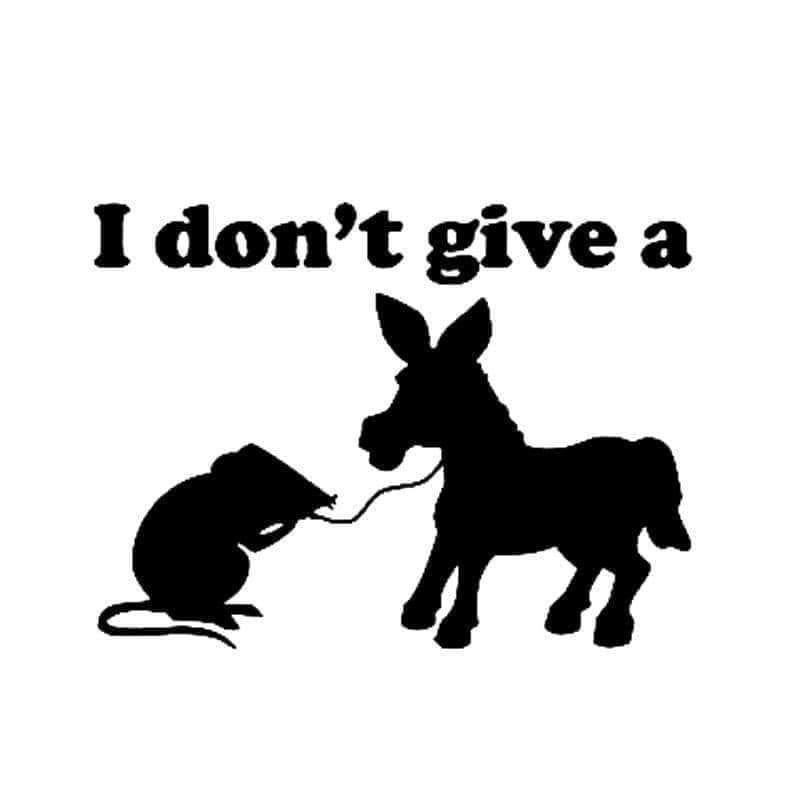 I Don't Give A Rat's Ass