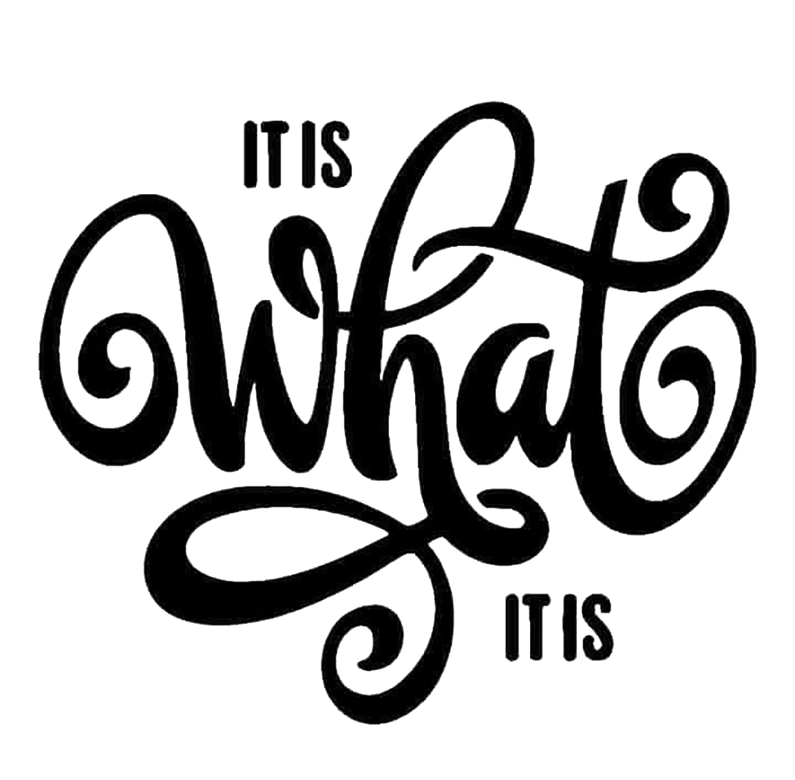 It Is What It is