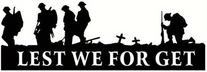 Lest We Forget