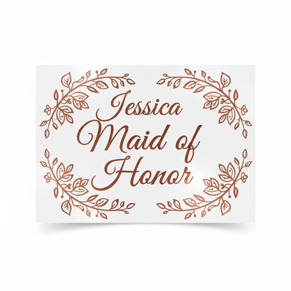 Maid of Honor Heat Transfer