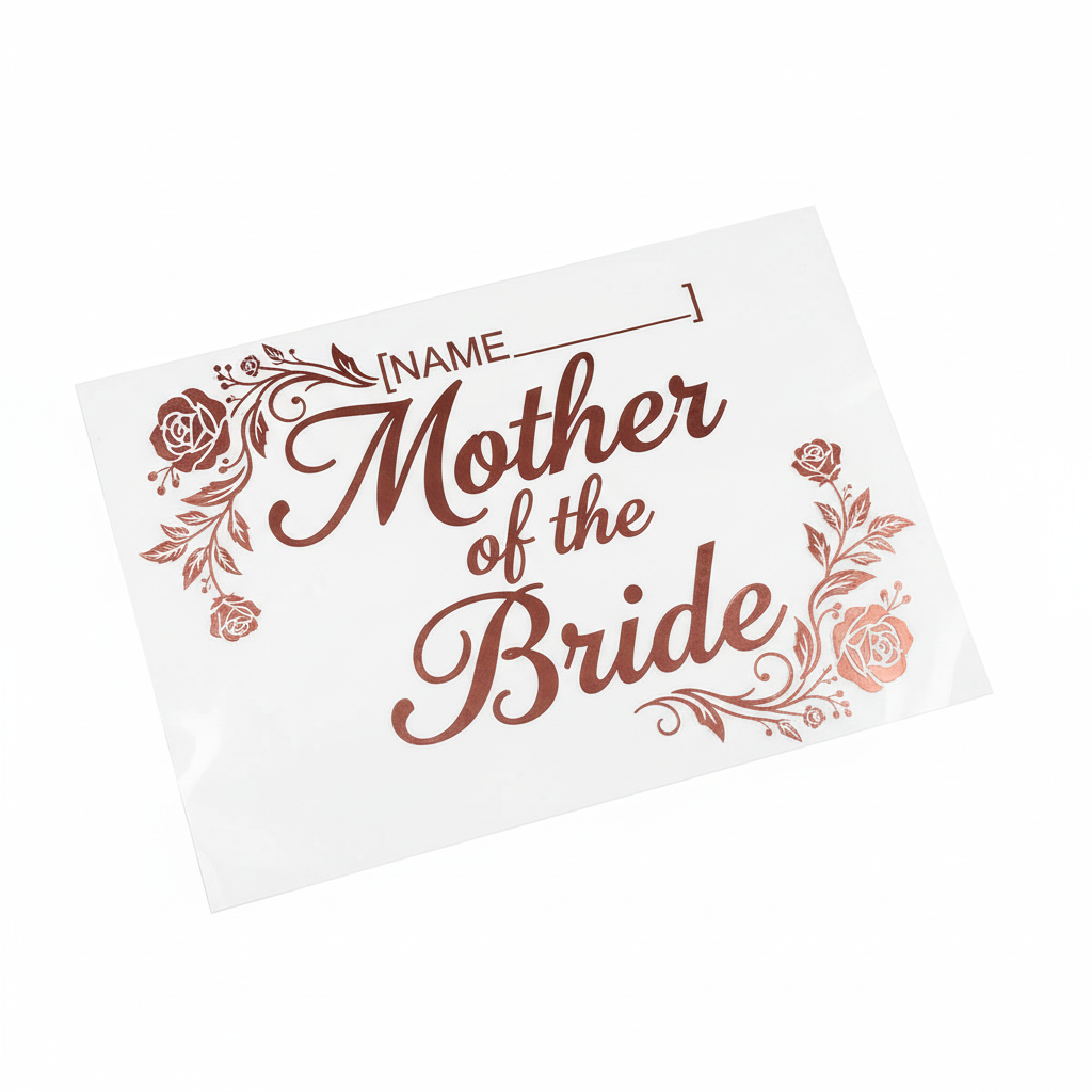 Mother of the Bride Heat Transfer