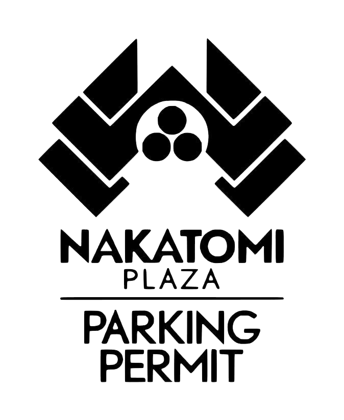 Nakatomi Plaza Parking Permit