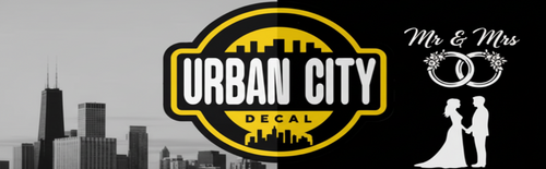 Wedding Decals Banner