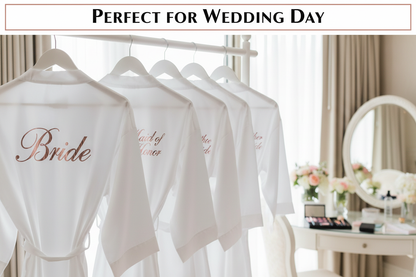 Wedding Party Robes Showcase